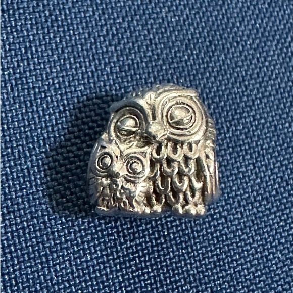 Pandora: Owl Mother & Baby Charm - Picture 1 of 14
